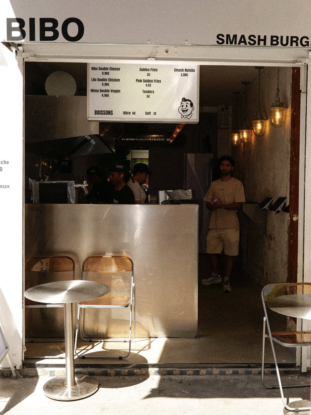 BIBO Smash Burgers — en cuisine